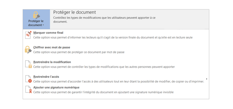 Word Proteger Un Document Avec Un Mot De Passe Maevadigitalactive