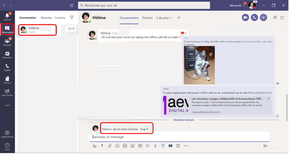 Microsoft Teams Voir Lorsqu Une Personne Repond Dans Une Conversation Privee Maevadigitalactive